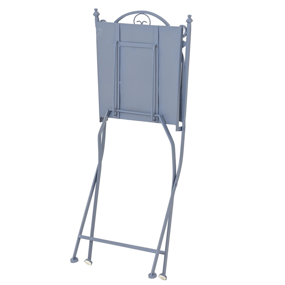 Καρέκλα Bistro Πτυσσόμενη Ατσάλινη Με Μωσαϊκό Sorrento 38x50x89cm Kaemingk 892447 - 2