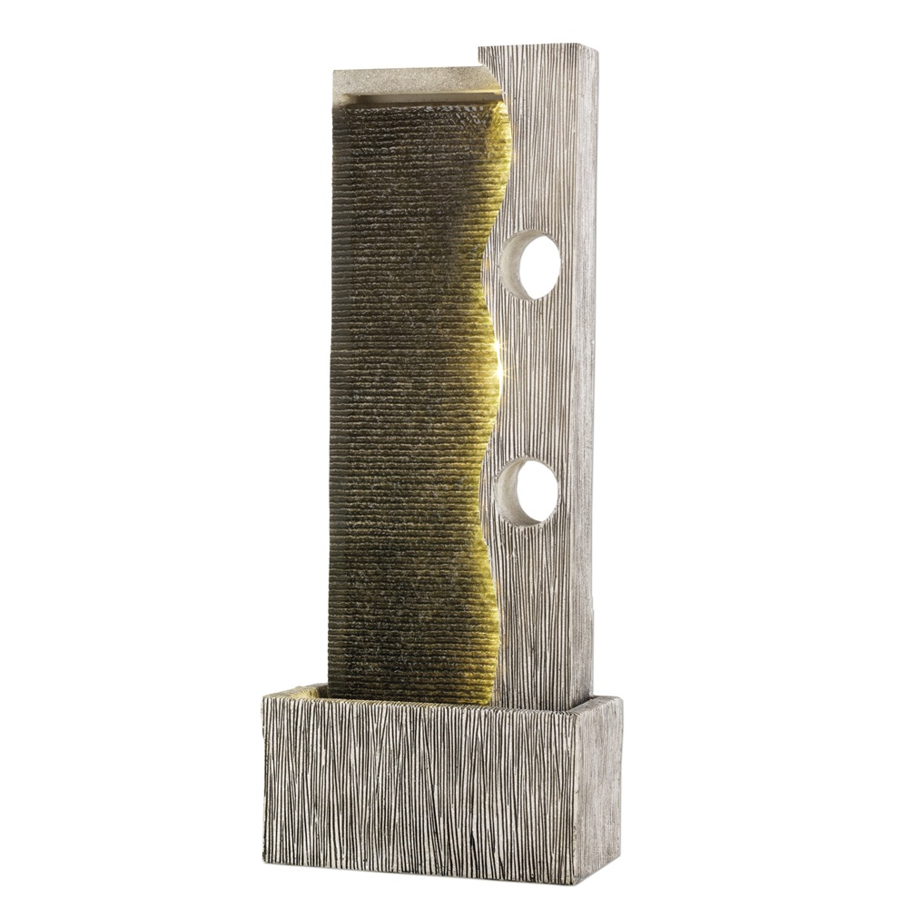 Σιντριβάνι Polyresin Εξωτερικού Χώρου Με LED Warm White 19x40x100cm Kaemingk 892523 - 