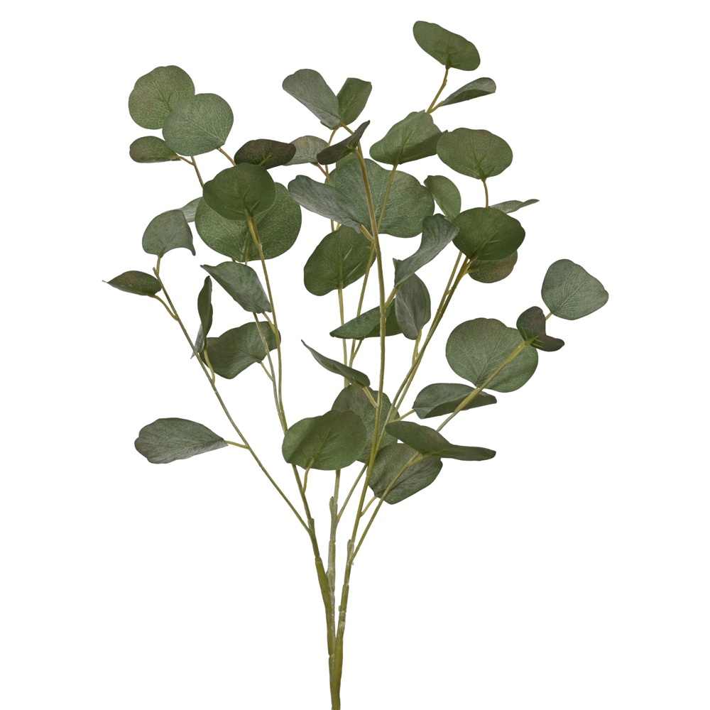 Διακοσμητικό Κλαδί Ευκάλυπτος Polyester Πράσινο 31x28x78cm Kaemingk 899698 - 