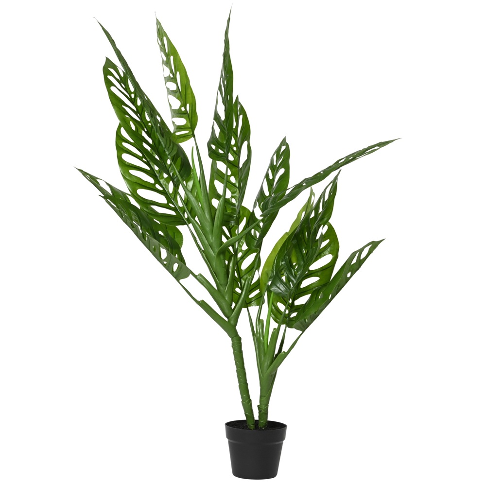 Τεχνητό Φυτό Σε Γλάστρα Monstera Adansonii Πράσινο 120cm Kaemingk 899834 - 