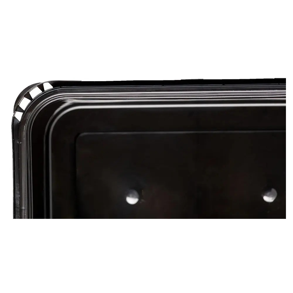 PP Σκεύη Φαγητού Παραλληλόγραμμα με Καπάκι Ασφαλείας Safelock 830ml Clasp To Go 40τμχ Intertan QMF28SF - 4