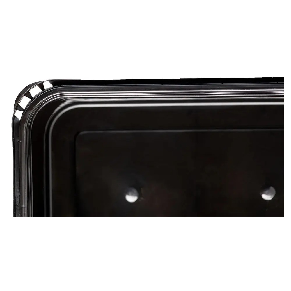 PP Σκεύη Φαγητού Παραλληλόγραμμα με Καπάκι Ασφαλείας Safelock 700ml Clasp To Go 40τμχ Intertan QMF24SF - 4