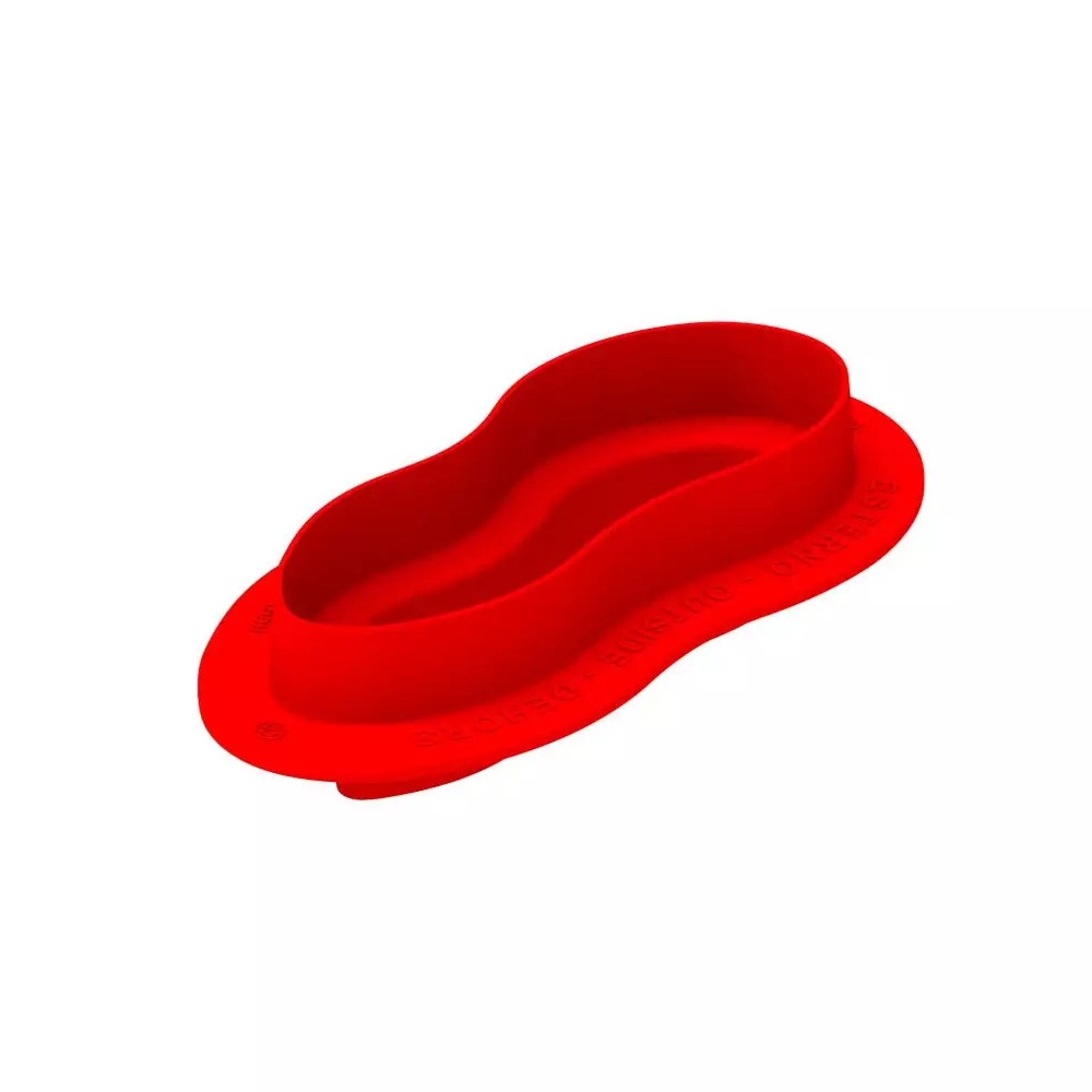 Καλούπι Σιλικόνης Μονής Μερίδας Σχήμα Φιστικιού 6 Θέσεων 107x43x40mm Silikomart Arachide 100 36.484.87.0065 - 4