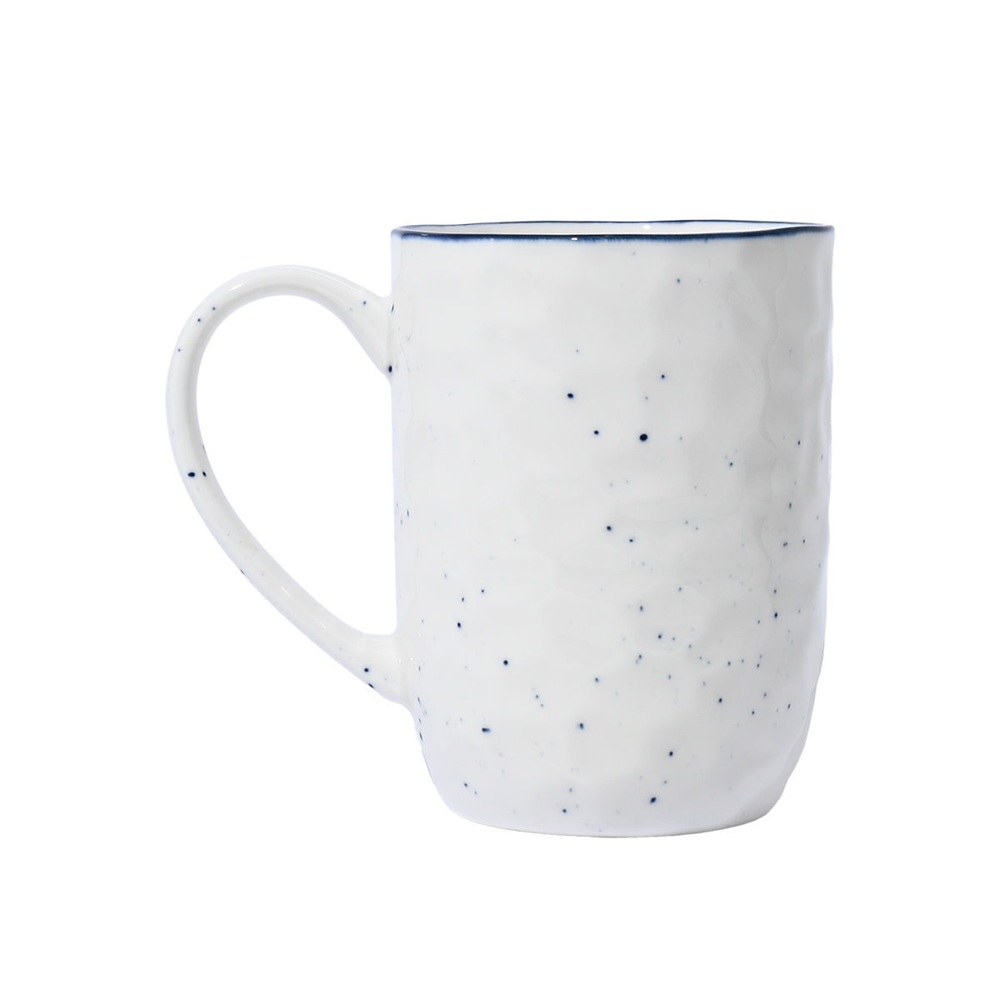 Κούπα Πορσελάνινη Λευκή 395ml Estia Pebbles 07-37109 - 2