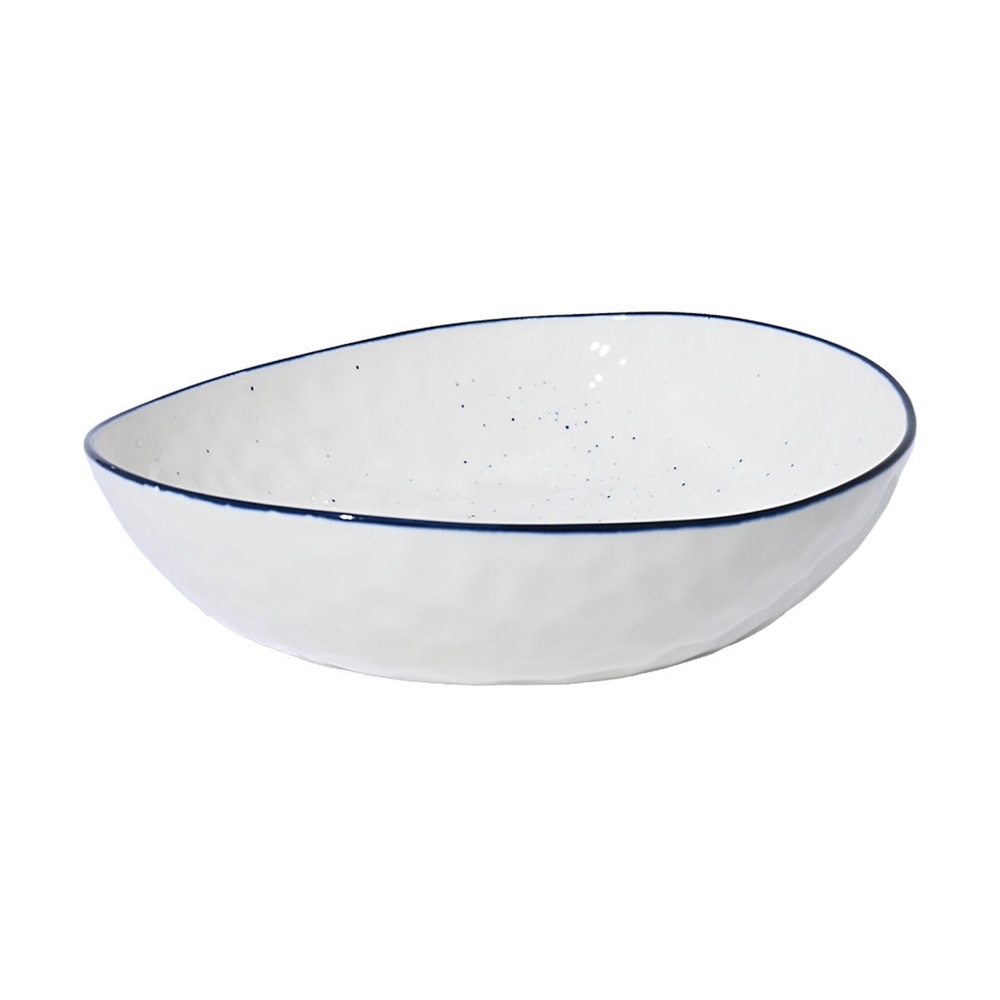 Πιάτο Βαθύ Πορσελάνινο Λευκό 20cm Estia Pebbles 07-37147 - 