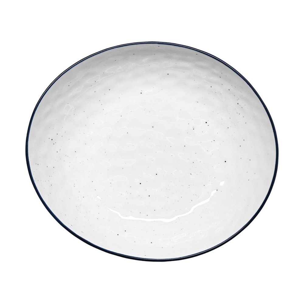 Πιάτο Βαθύ Πορσελάνινο Λευκό 20cm Estia Pebbles 07-37147 - 2