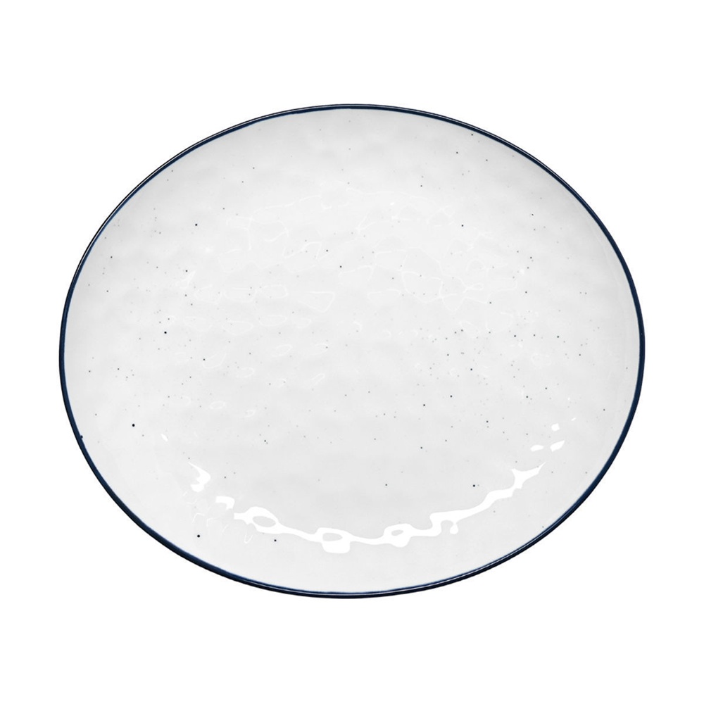 Πιάτο Ρηχό Πορσελάνινο Λευκό 28cm Estia Pebbles 07-37130 - 3