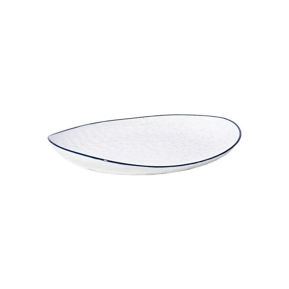 Πιάτο Φρούτου Πορσελάνινο Λευκό 22cm Estia Pebbles 07-37123 - 1