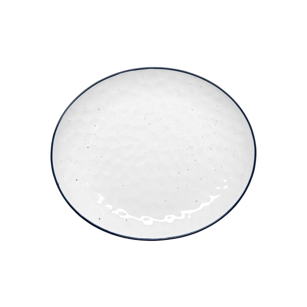 Πιάτο Φρούτου Πορσελάνινο Λευκό 22cm Estia Pebbles 07-37123 - 3