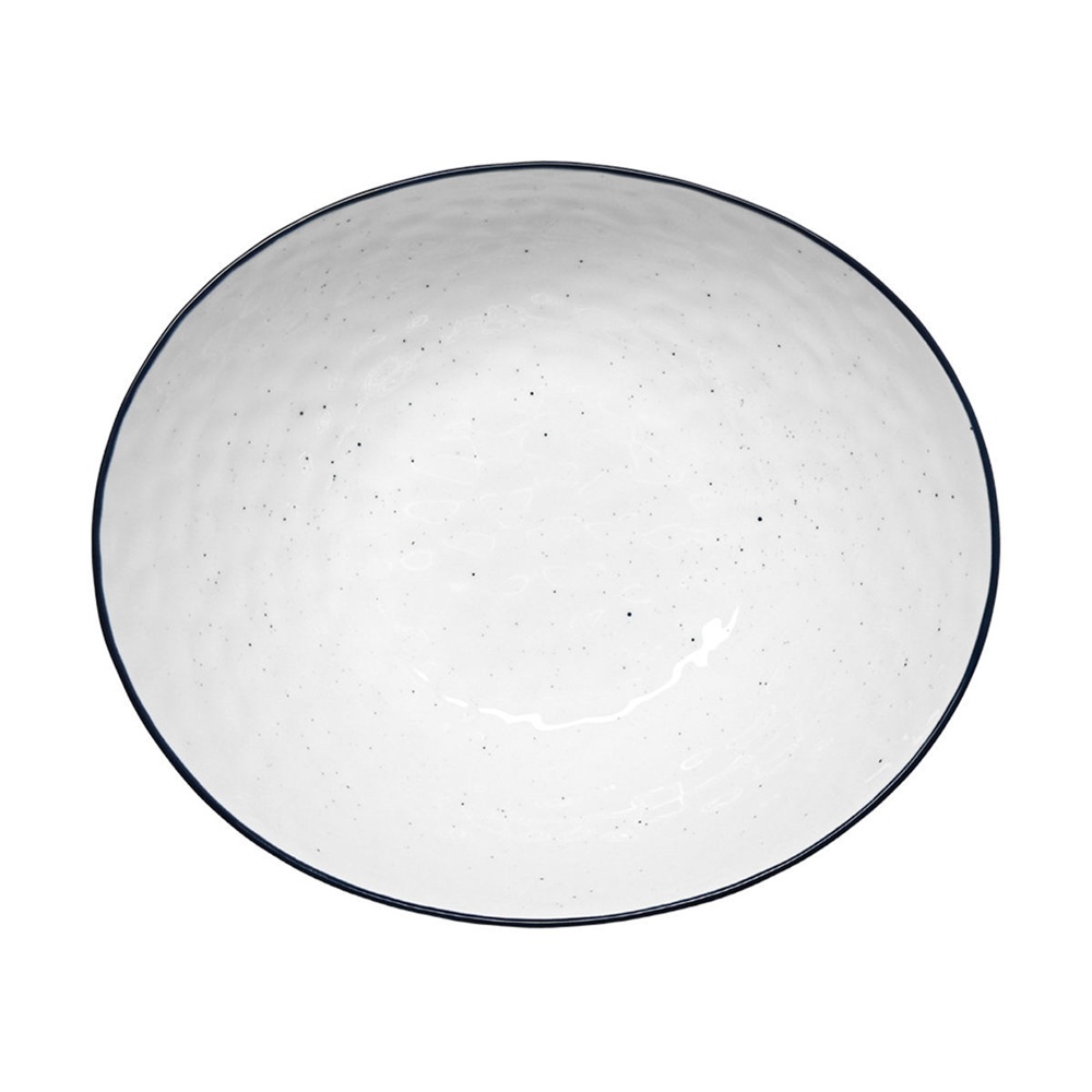 Σαλατιέρα Πορσελάνινη Λευκή 20cm Estia Pebbles 07-37154 - 3