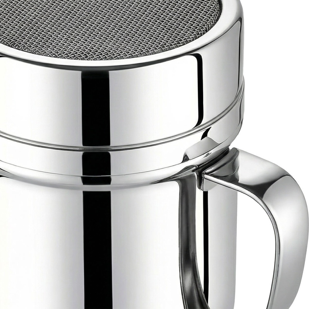 Δοχείο Άχνης Ανοξείδωτο με Χερούλι 270ml Estia 01-36706 - 3