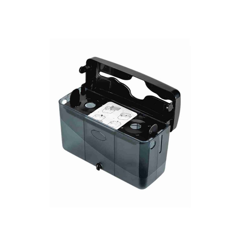 Θήκη Χειροπετσέτας Επιτραπέζια Μαύρη 228x88x152 mm Finezza ΧΙ-ΕΠ-01 - 2