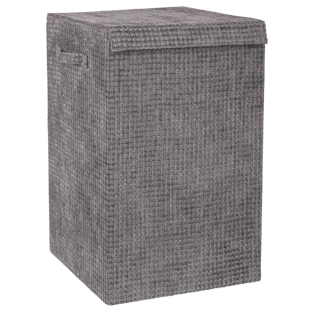 Καλάθι Απλύτων Υφασμάτινο Γκρι 35x35x55εκ Ai Decoration 93030 - 
