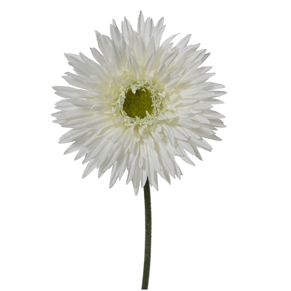 Τεχνητό Χρυσάνθεμο Πολυεστερικό Λευκό 12x54εκ Kaemingk 899622 - 