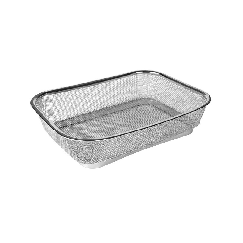 Καλάθι Ορθογώνιο Ανοξείδωτο Ατσάλι 18/10 35x25,5x8cm ESPIEL SIT109K4 - 