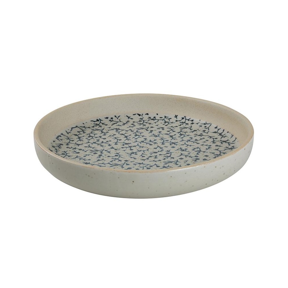 Πιάτο Βαθύ Nordic/Step Πορσελάνης Blueberry 24,7x24,7x4cm ESPIEL VRA305K2 - 