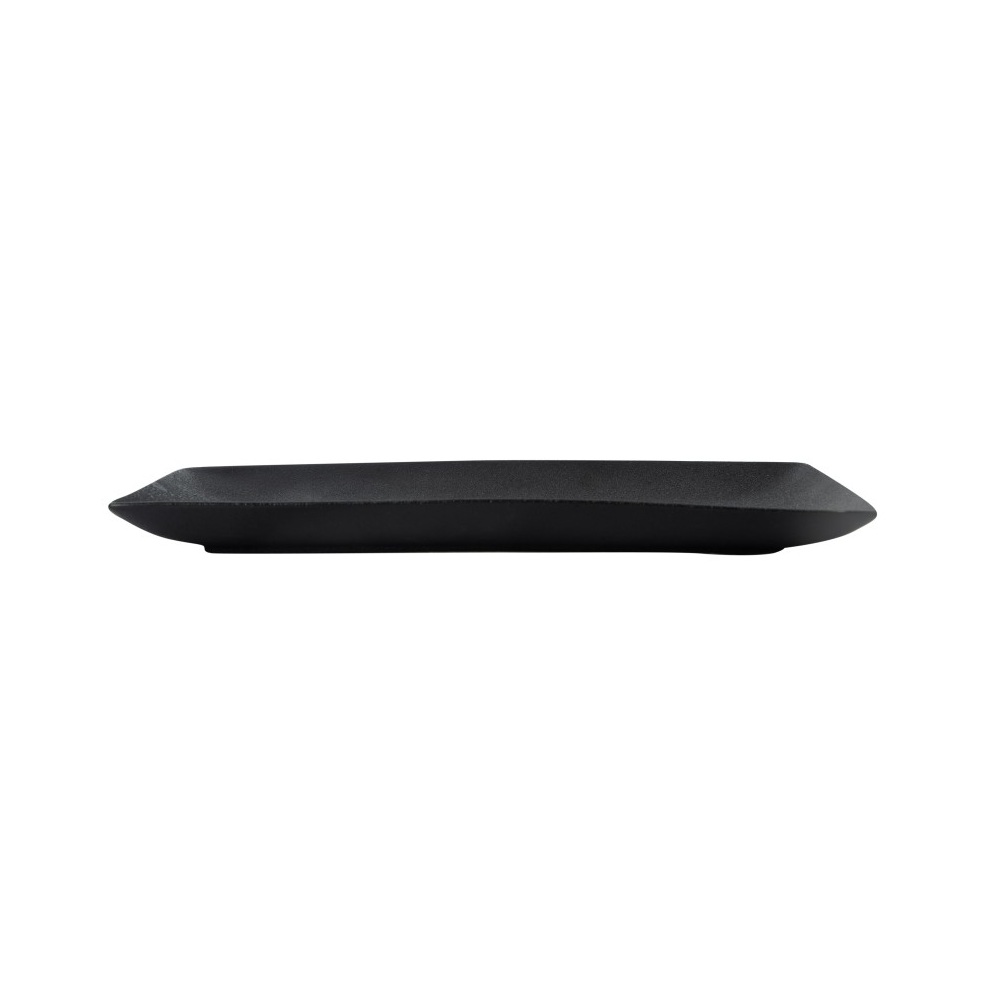 Πιατέλα Πορσελάνης Ορθογώνια Μαύρη 36x24cm Volcanic GTSA 66-4336 - 2