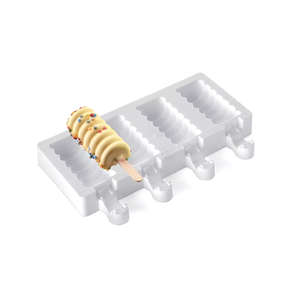 Καλούπι Σιλικόνης για Mini Παγωτό 4 Θέσεων 67x33x22χιλ Mini Tango Silikomart GEL04M 22.344.87.0065 - 2