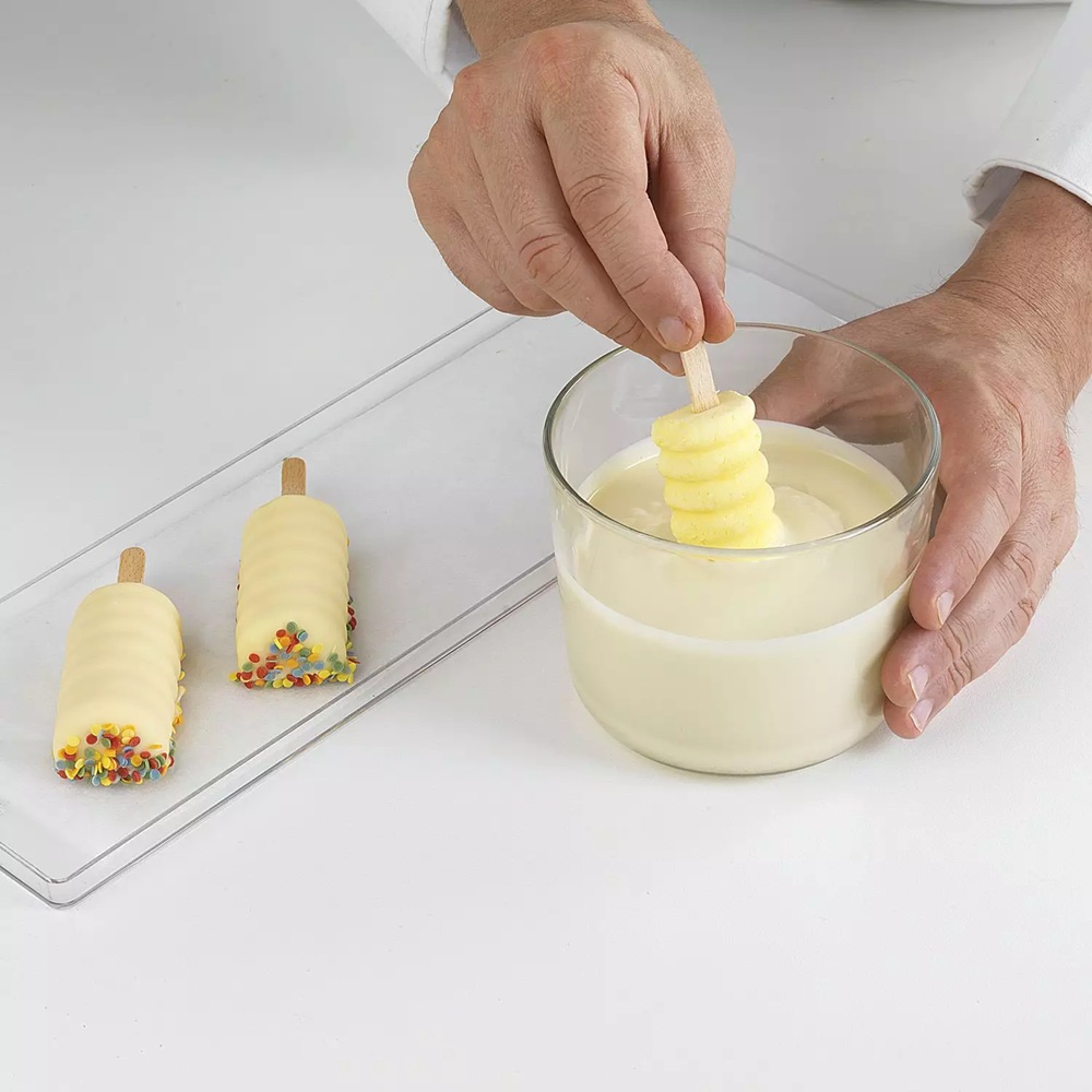 Καλούπι Σιλικόνης για Mini Παγωτό 4 Θέσεων 67x33x22χιλ Mini Tango Silikomart GEL04M 22.344.87.0065 - 5