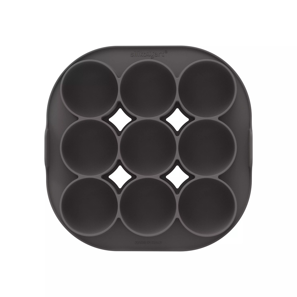 Φόρμα Σιλικόνης για Air Fryer 9 Θέσεων Αυγών 21,5x21,5x3,6εκ Silfry Egg Silikomart 70.193.55.0065 - 3