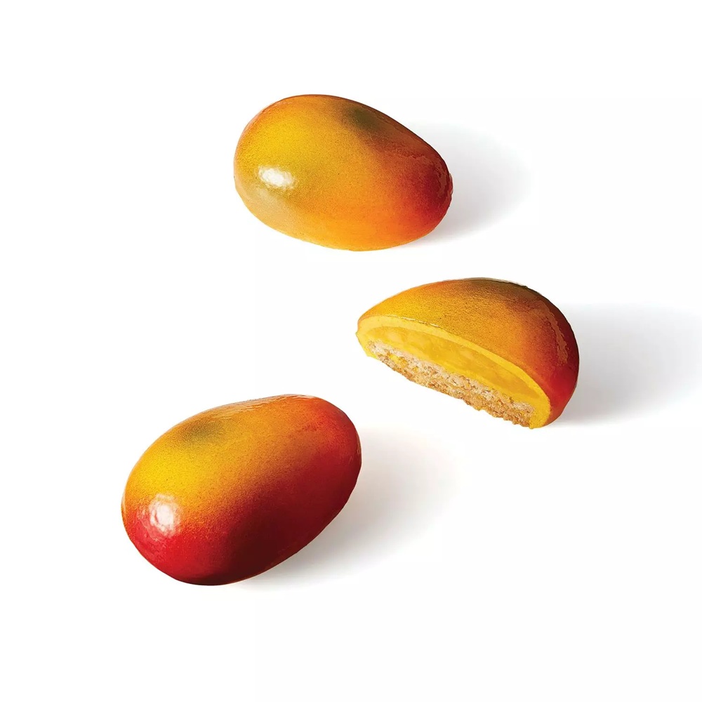 Καλούπι Σιλικόνης Μονής Μερίδας Mango 130 6 Θέσεων 93x57x42mm με Κόπτη Silikomart 36.253.87.0065 - 3