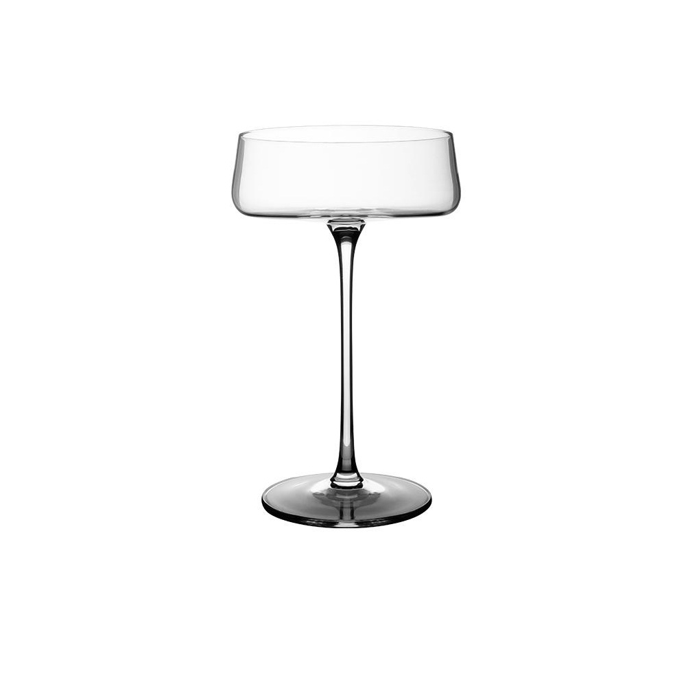 Ποτήρι Coupe Flat Γυάλινο Διάφανο 260ml 10,6x17cm Espiel LEG256 - 