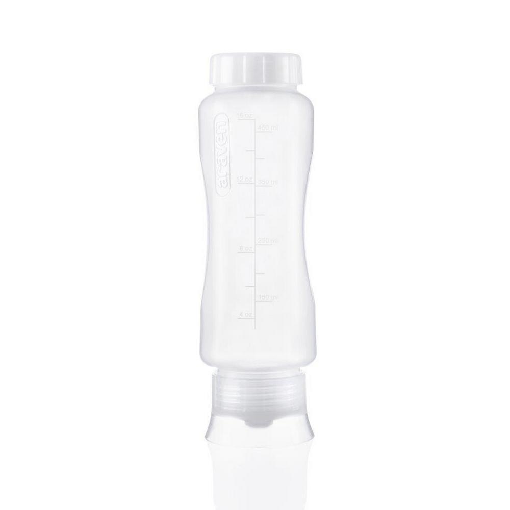 Μπουκάλι Σάλτσας Πλαστικό FIFO Λευκό 45 cl Φ70x20,6 cm Araven AR00000954 - 