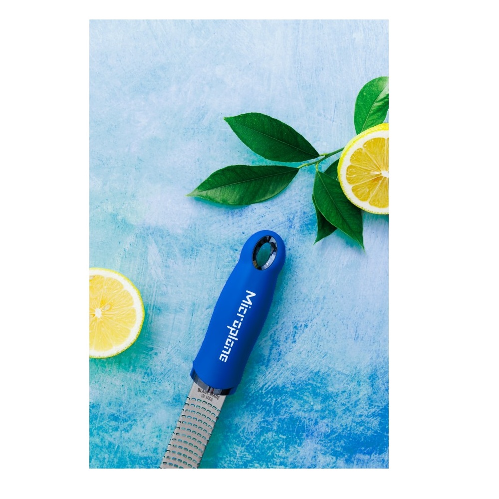 Τρίφτης Ξύσματος Ανοξείδωτος Blueberry Pop 32,5cm Microplane Premium Zester 46263E - 3