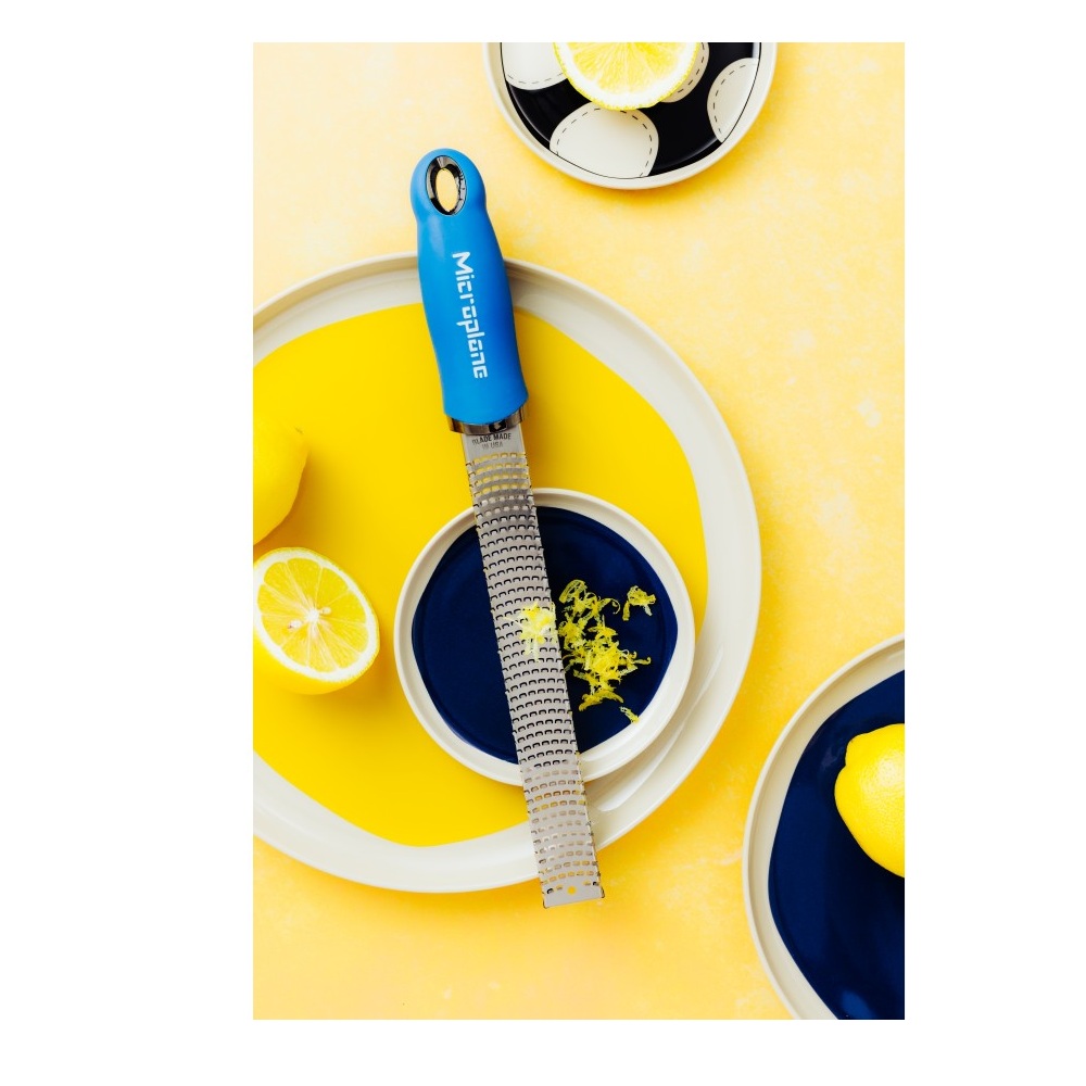 Τρίφτης Ξύσματος Ανοξείδωτος Blueberry Pop 32,5cm Microplane Premium Zester 46263E - 4