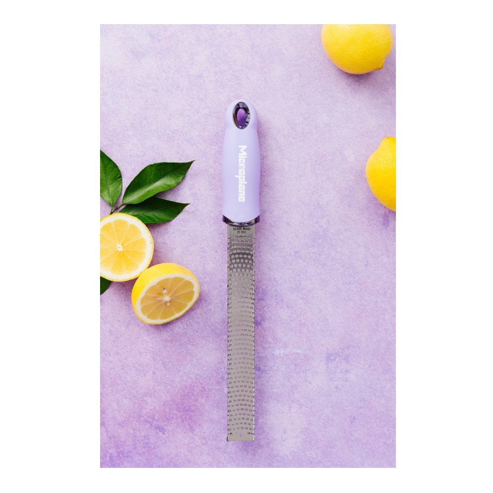 Τρίφτης Ξύσματος Ανοξείδωτος Lavender Bloom 32,5cm Microplane Premium Zester 46566E - 4