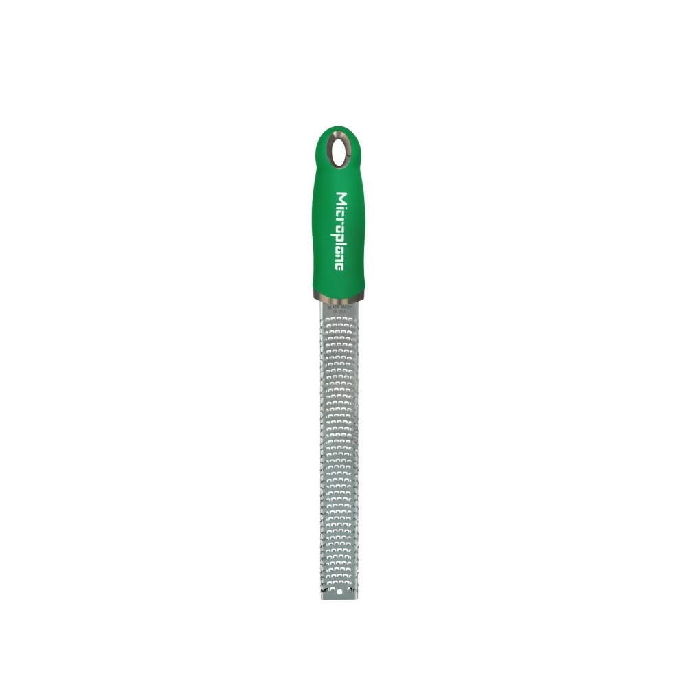 Τρίφτης Ξύσματος Ανοξείδωτος Basil Green 32,5cm Microplane Premium Zester 46762E - 