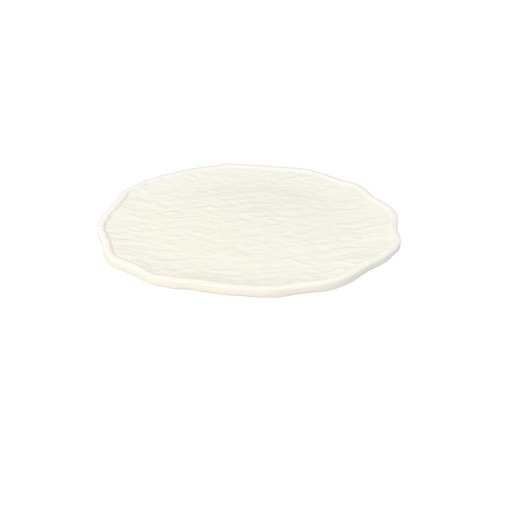 Πιάτο Ρηχό Μελαμίνης Ivory 22x1,6cm Celine Tria MLC2502 - 