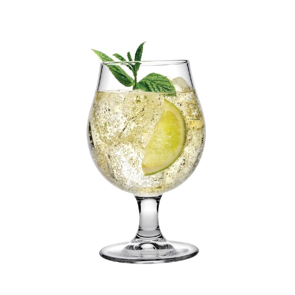 Ποτήρι Μπίρας με Πόδι Fully Tempered 460ml Ø9,5x15,4cm Draft Beer Pasabahce SP440227K24 - 