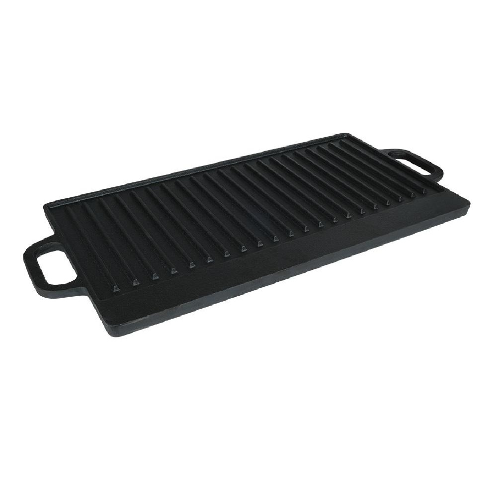 Γκριλιέρα Διπλής Όψης Χυτοσιδήρου 42,5x23,5cm με Λαβές Espiel SAC128 - 