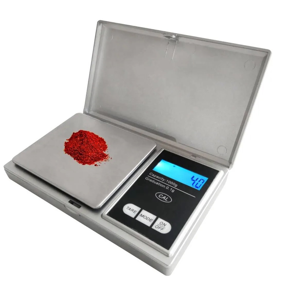 Ζυγαριά Ακριβείας Ψηφιακή 1kg x 0,1g με Καπάκι Προστασίας Allafrance 97000-001-ca - 
