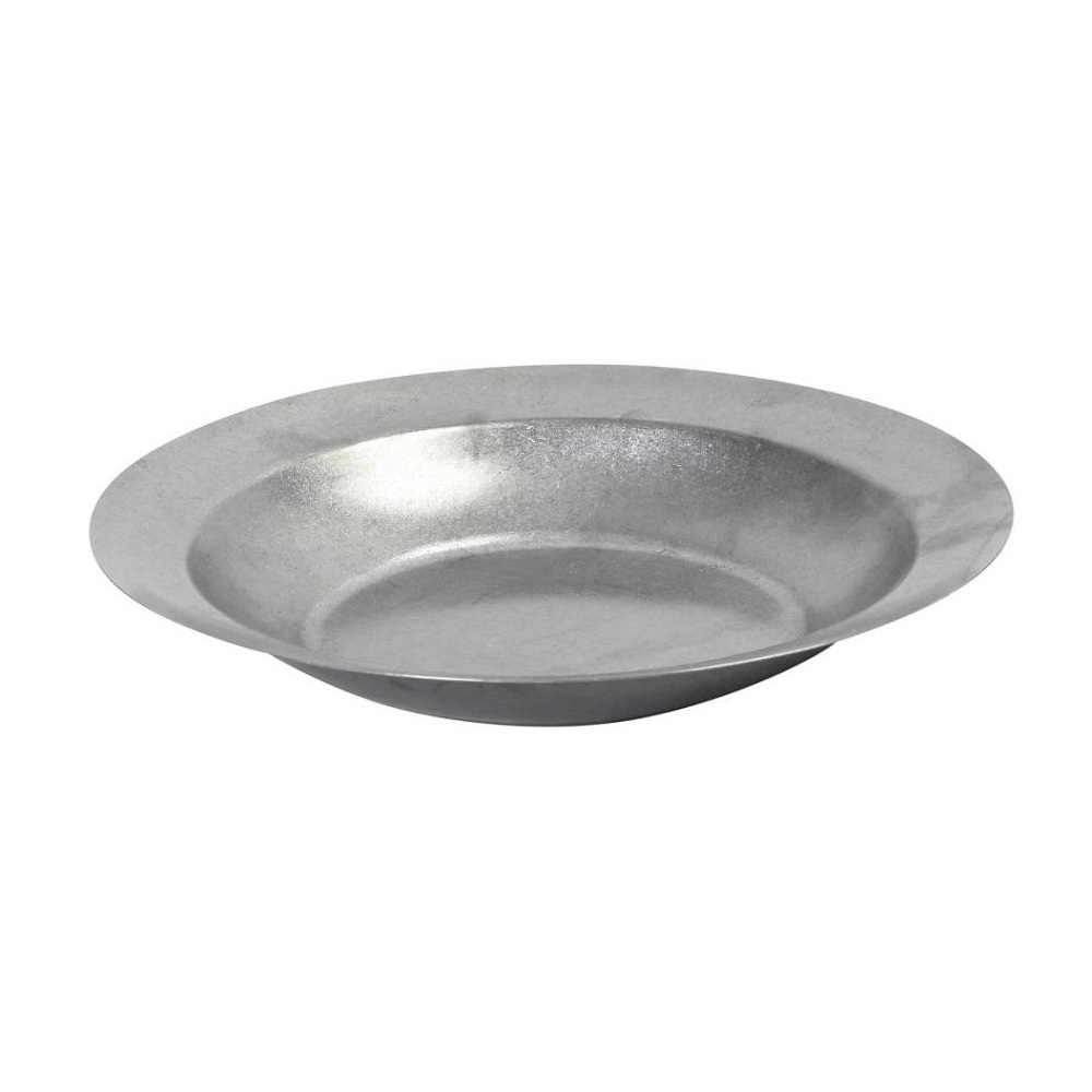 Πιάτο Βαθύ Ανοξείδωτο 18/10 Ασημί PVD Ø23x3cm Espiel Snow Grey FEV104 - 