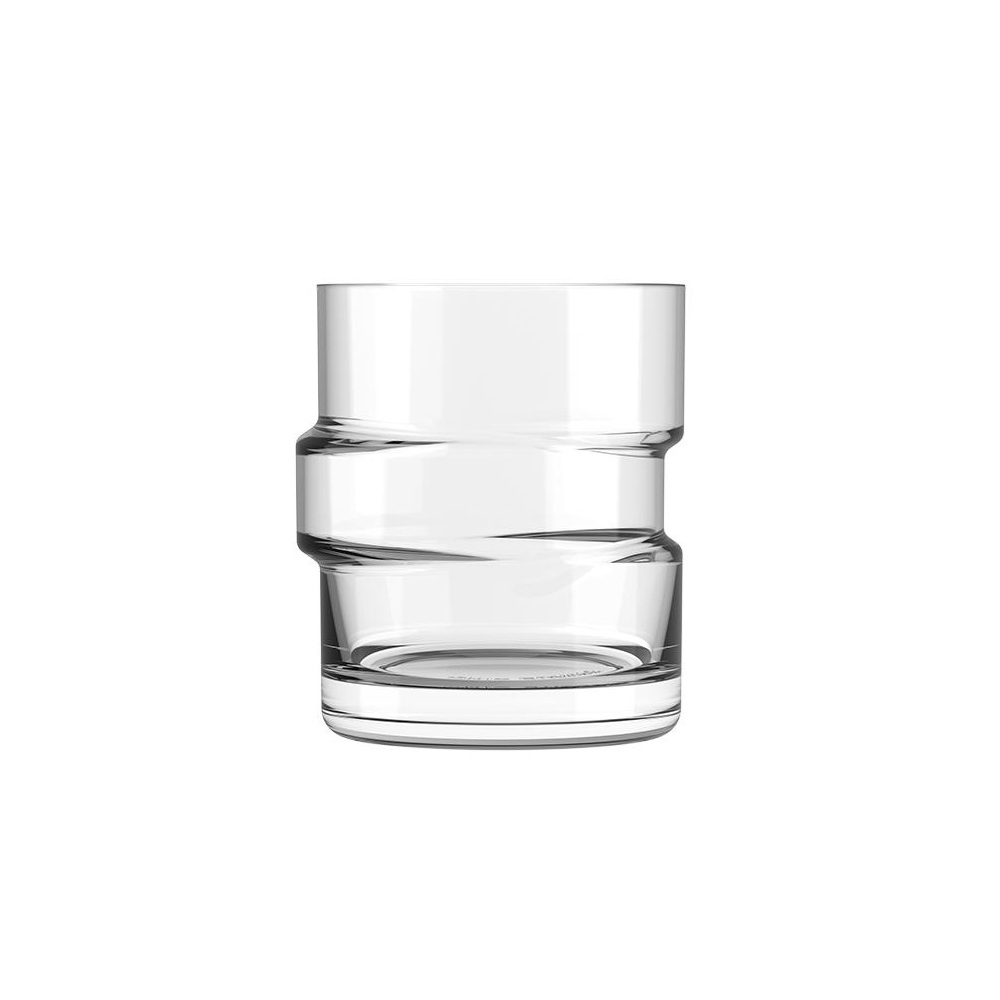 Ποτήρι Ουίσκι DOF Γυάλινο 355ml Ø8,47x9,75cm ONIS The Glitch S003595K6 - 