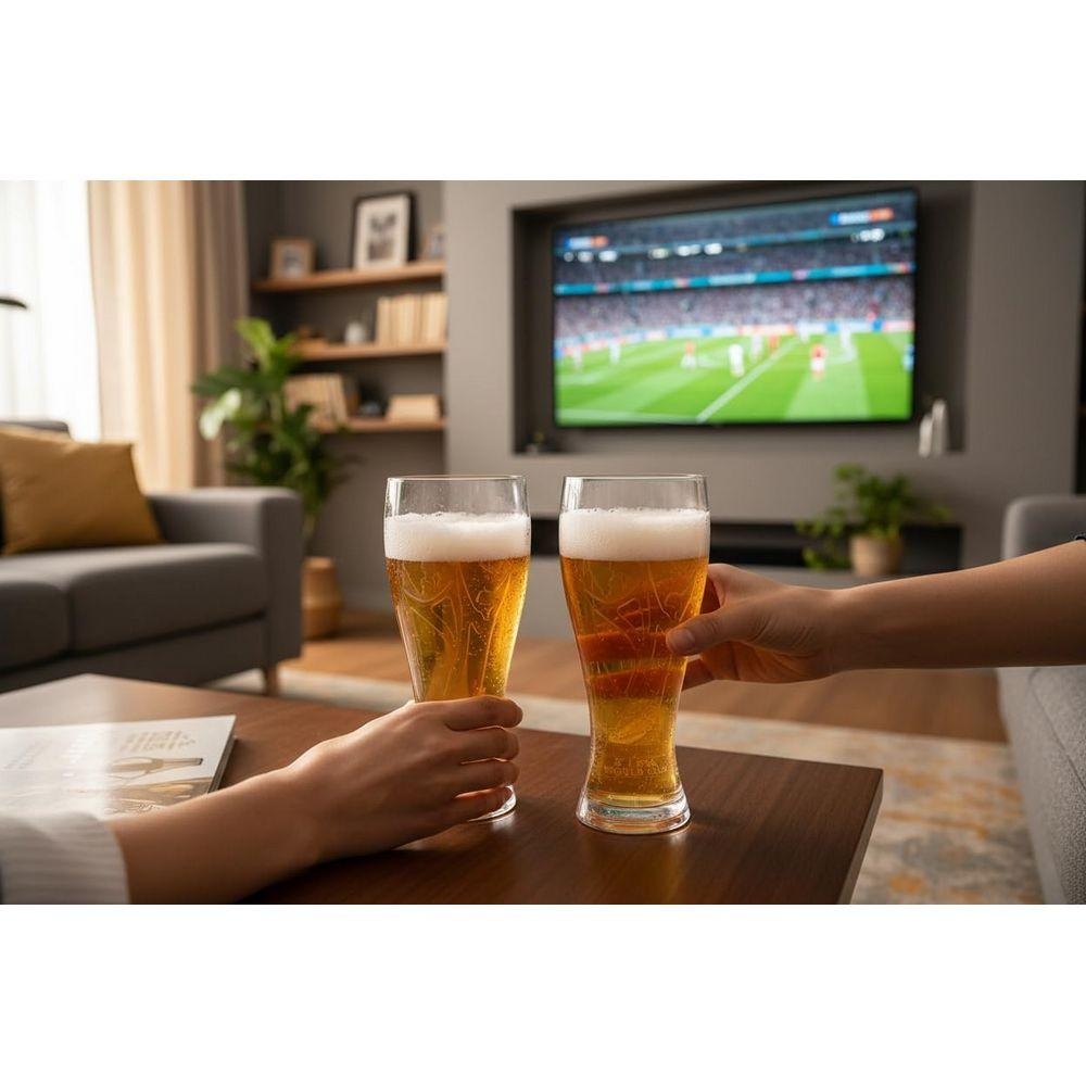 Ποτήρι Μπίρας SAN Συλλεκτικό FIFA World Cup 2026 532ml Ø8,2x19,8cm GET SW-FIFA26-TROPHY GT0SWFIFA26 - 3