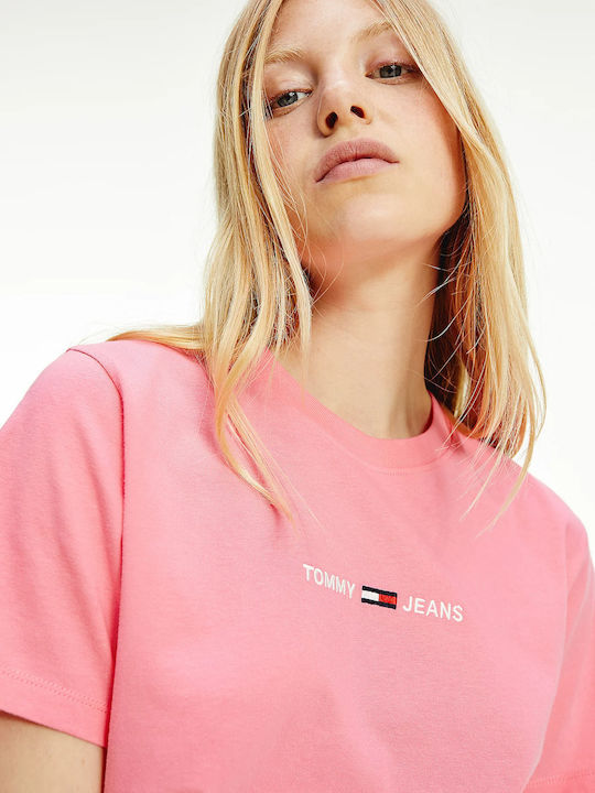 T-shirt Tommy Hilfiger - Ροζ