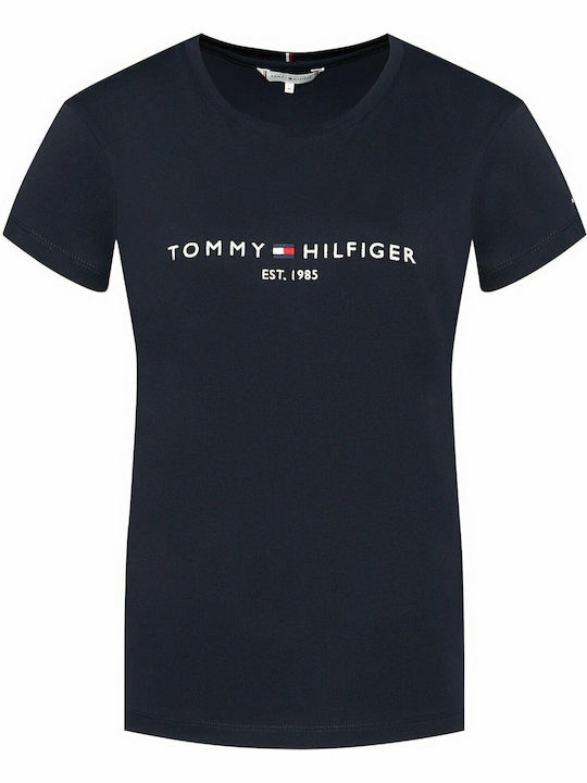 Women T-shirt Classic Logo - Μπλέ