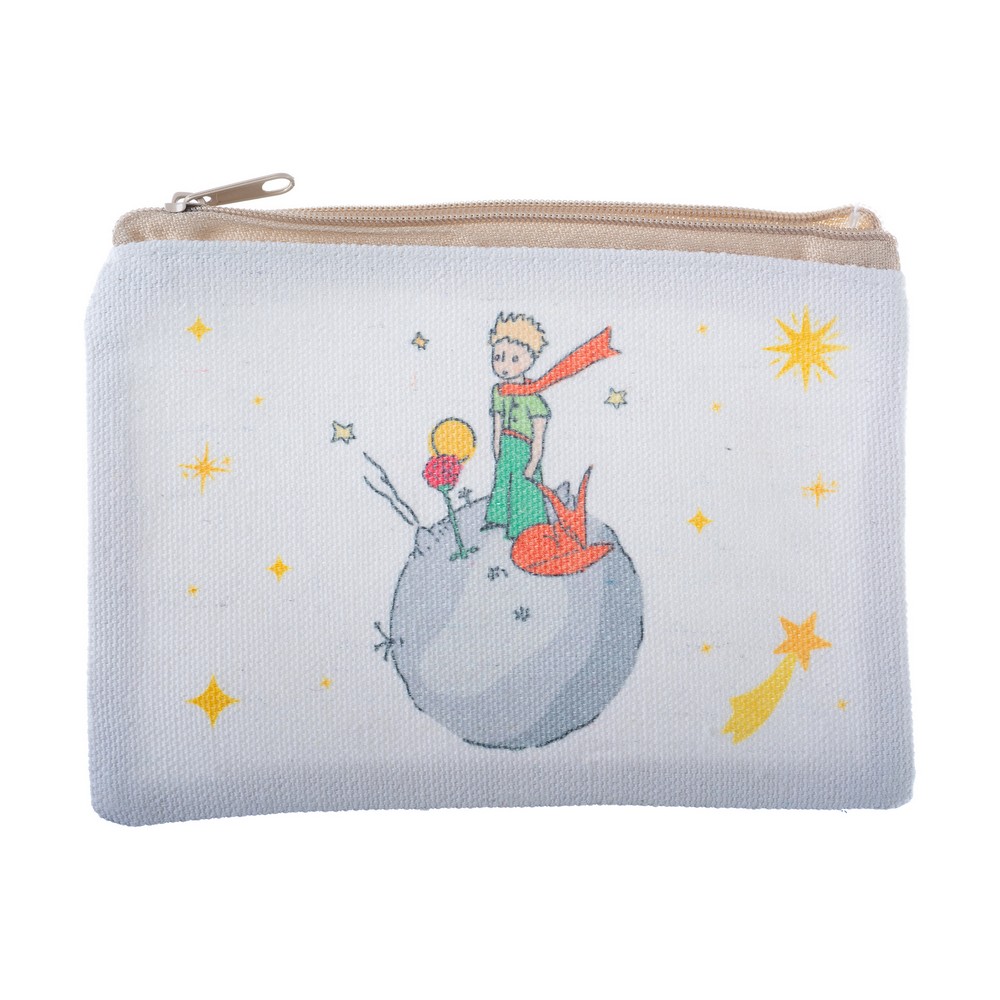 Baptism Favor Wallet-Pencil Case with Little Prince Themed Print - 2