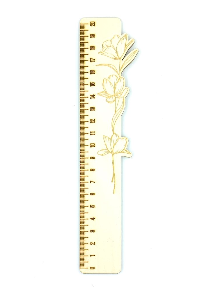 Flowers ruler 