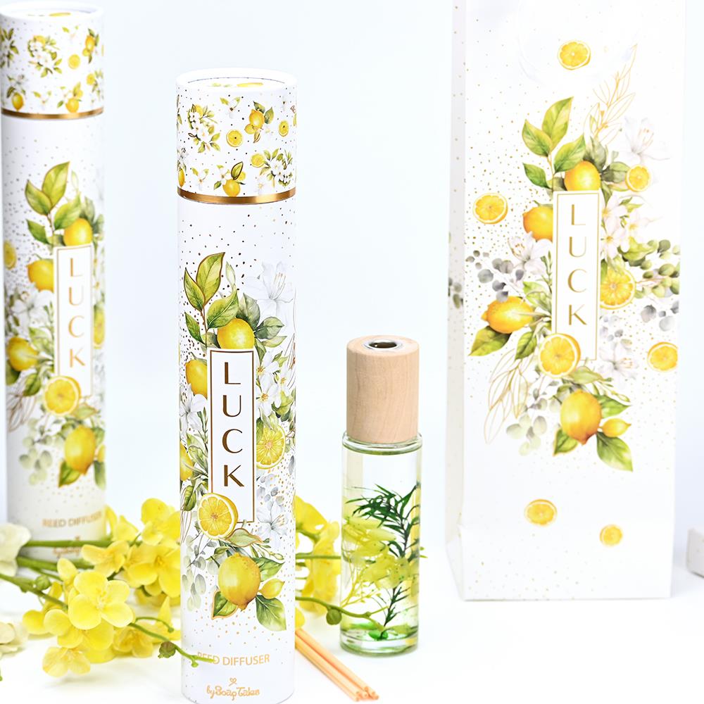 Luck Lemon room fragrance 120ml with gift bag - 3