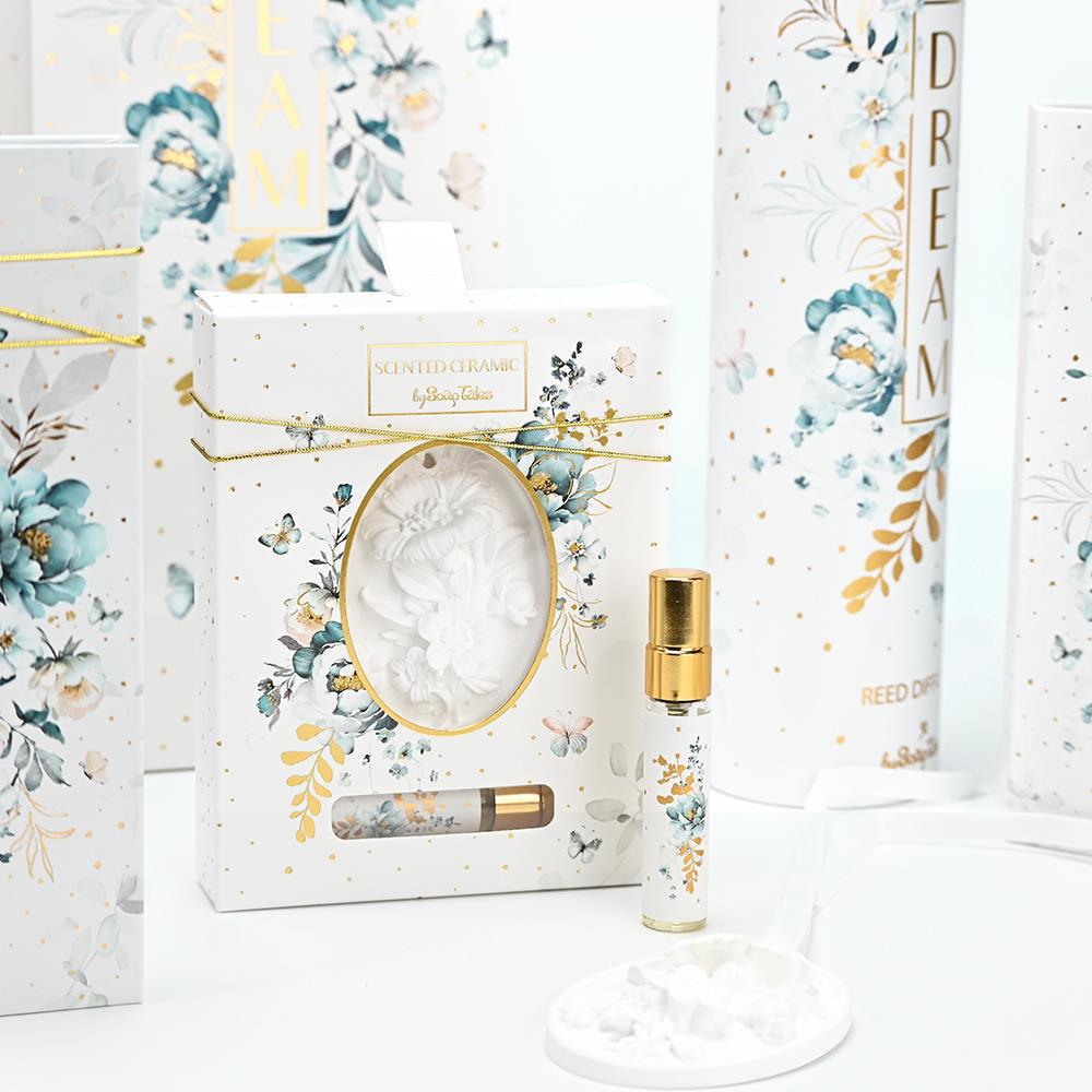 Ceramic and Baccarat Blue Flowers essential oils - 3