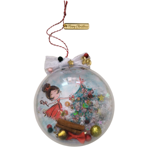 Christmas ornament "Christmas Ballerina" - 1