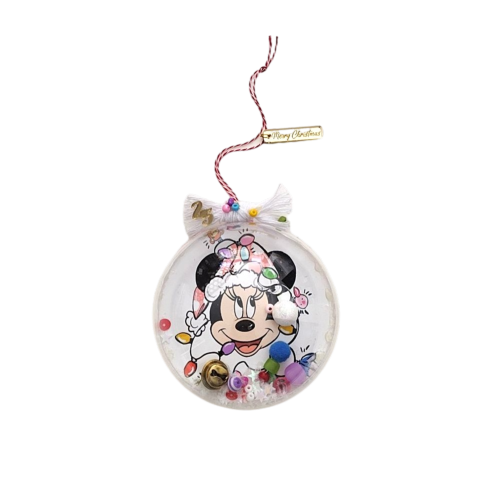 Christmas ornament "Minnie’s Festive Glow" - 1