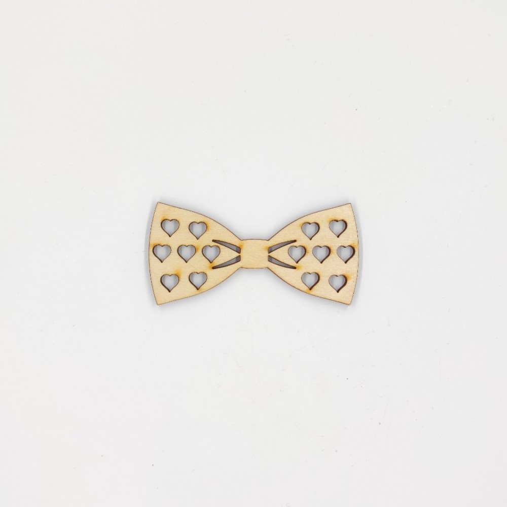 Bow tie with hearts 