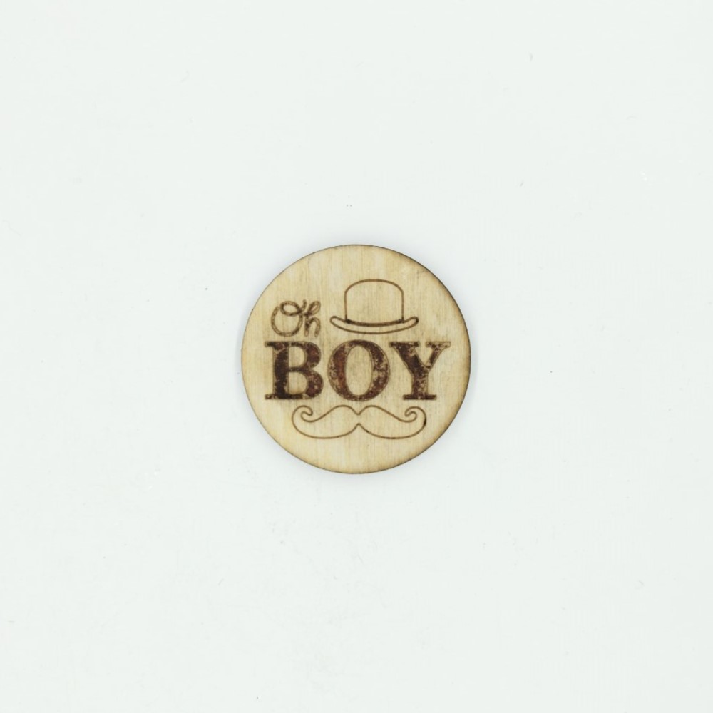 "Oh Boy" badge