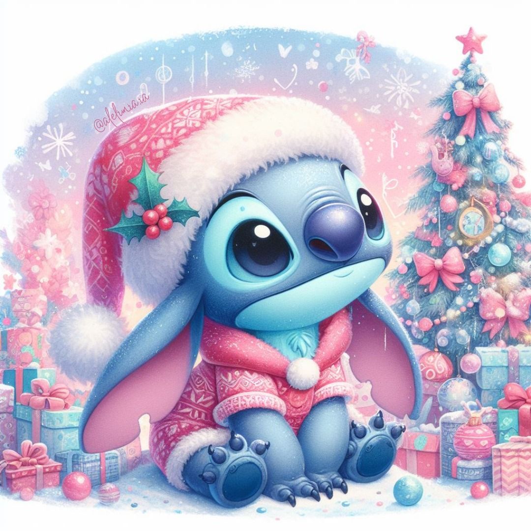 Christmas ornament  "Stitch's Magical Moment" - 3