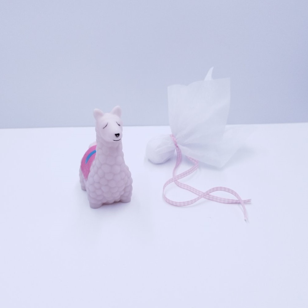 Favor decorative lama  with LED - 2
